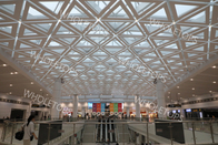 三角形スペシャルは3003空港ターミナルのためのアルミニウム天井板を形づけた